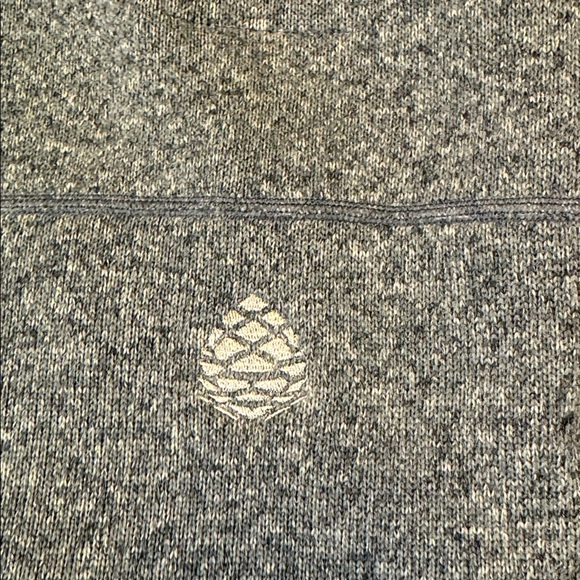 Stio mens S Small gray tan polyester full zip fleece outdoor vest EUC - Picture 6 of 7